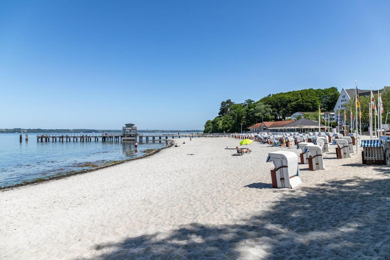 Ferienwohnung Mit Badestrand Glücksburg Exterior foto